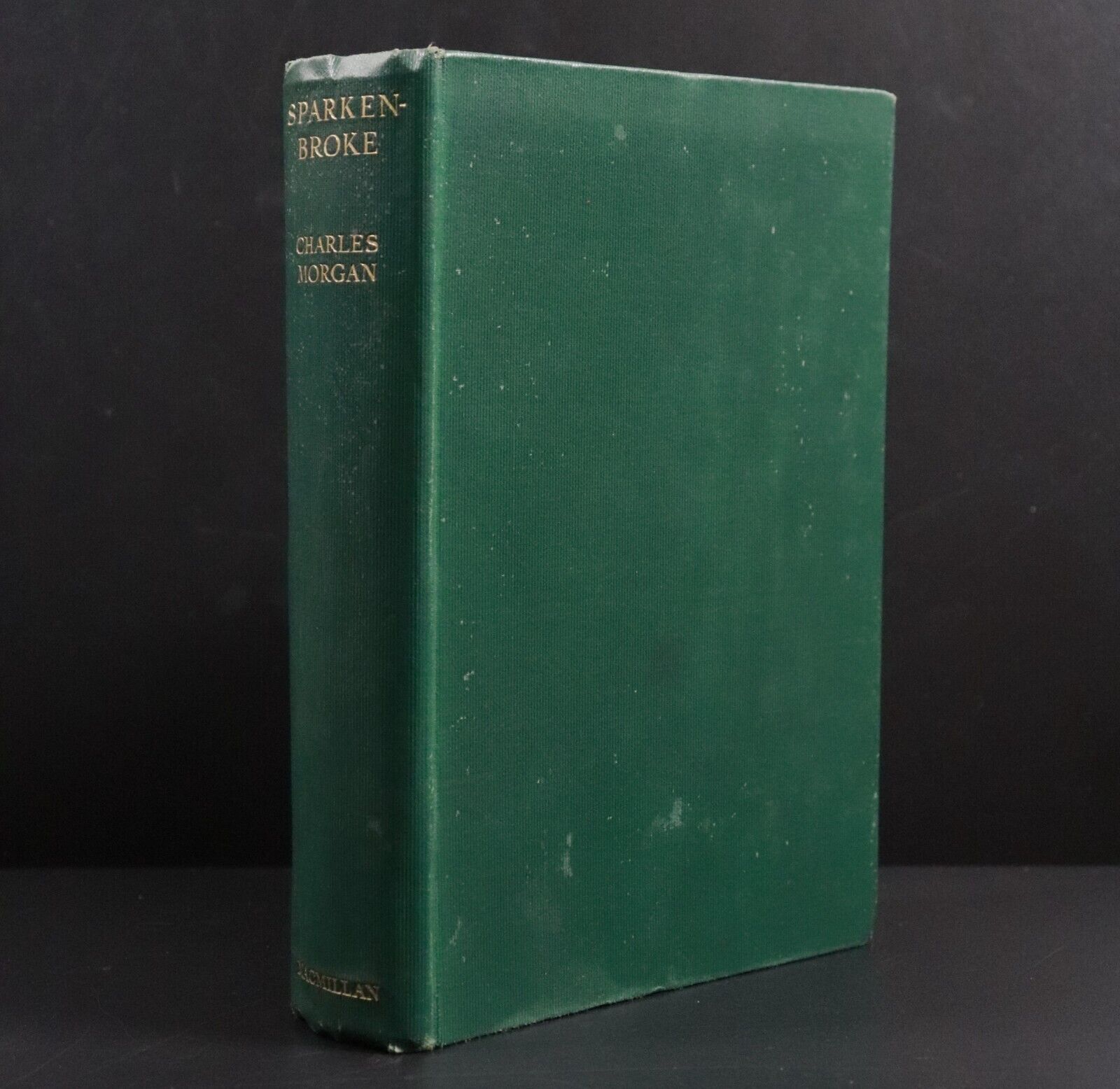 1936 Sparkenbroke by Charles Morgan Antique Classic Fiction Book 1st Ed Colonies