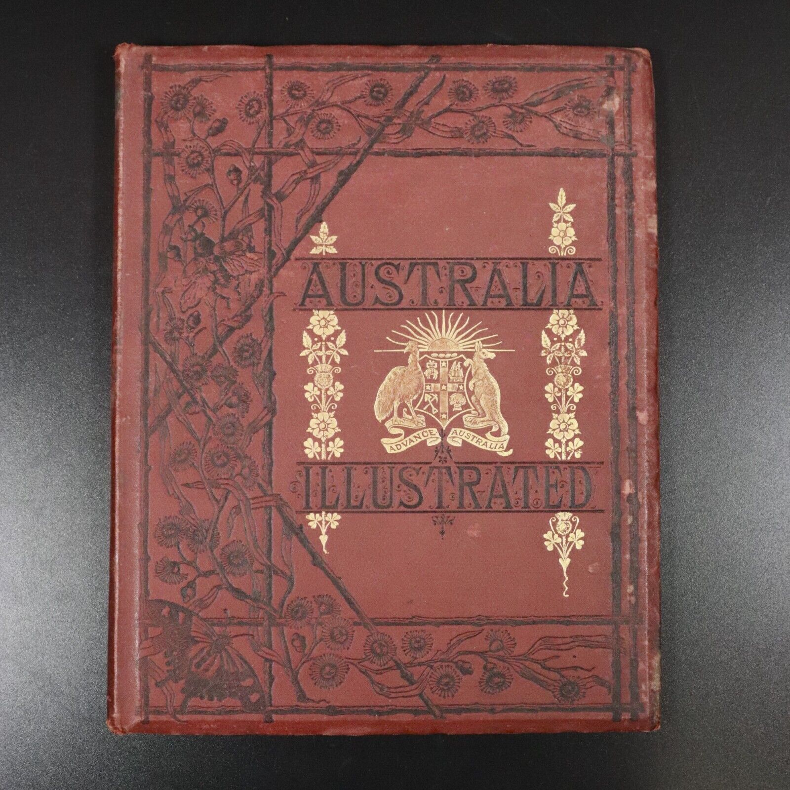c1875 8vol Australia by Edwin Carton Booth Antiquarian History Books Prout