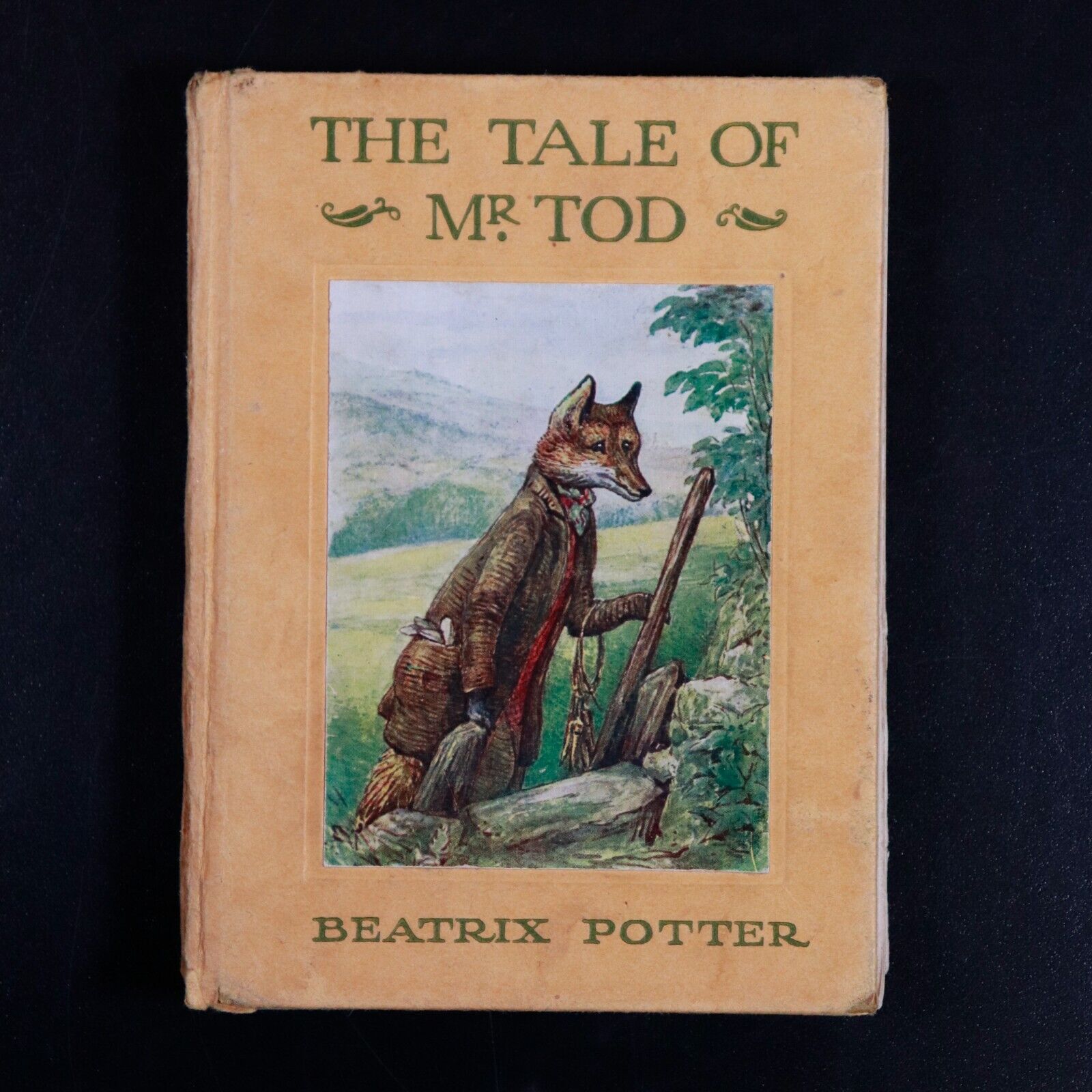 c1920 The Tale Of Mr Tod by Beatrix Potter Antique Childrens Book Illustrated