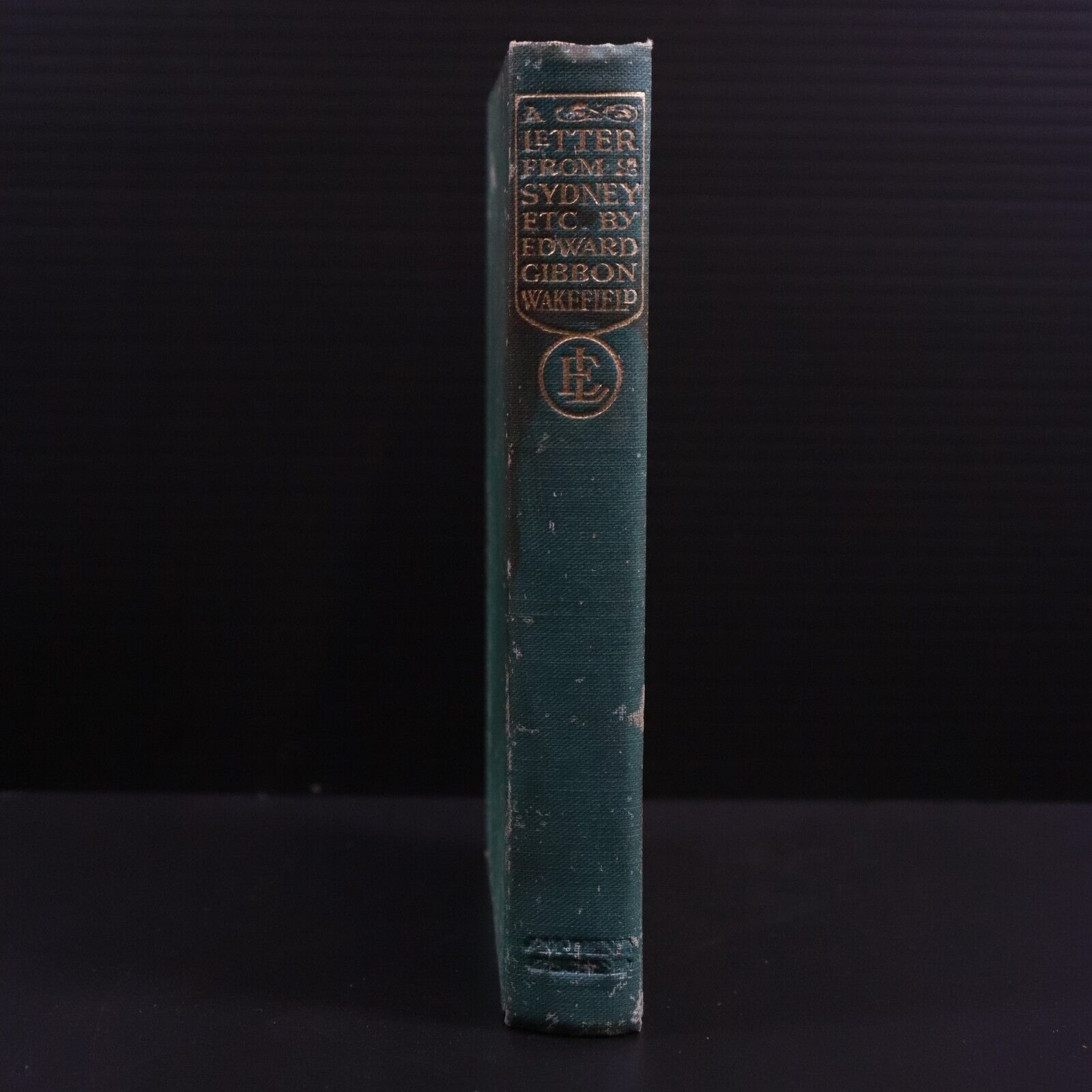 1929 A Letter From Sydney E. Gibbon Wakefield Antique Australian History Book