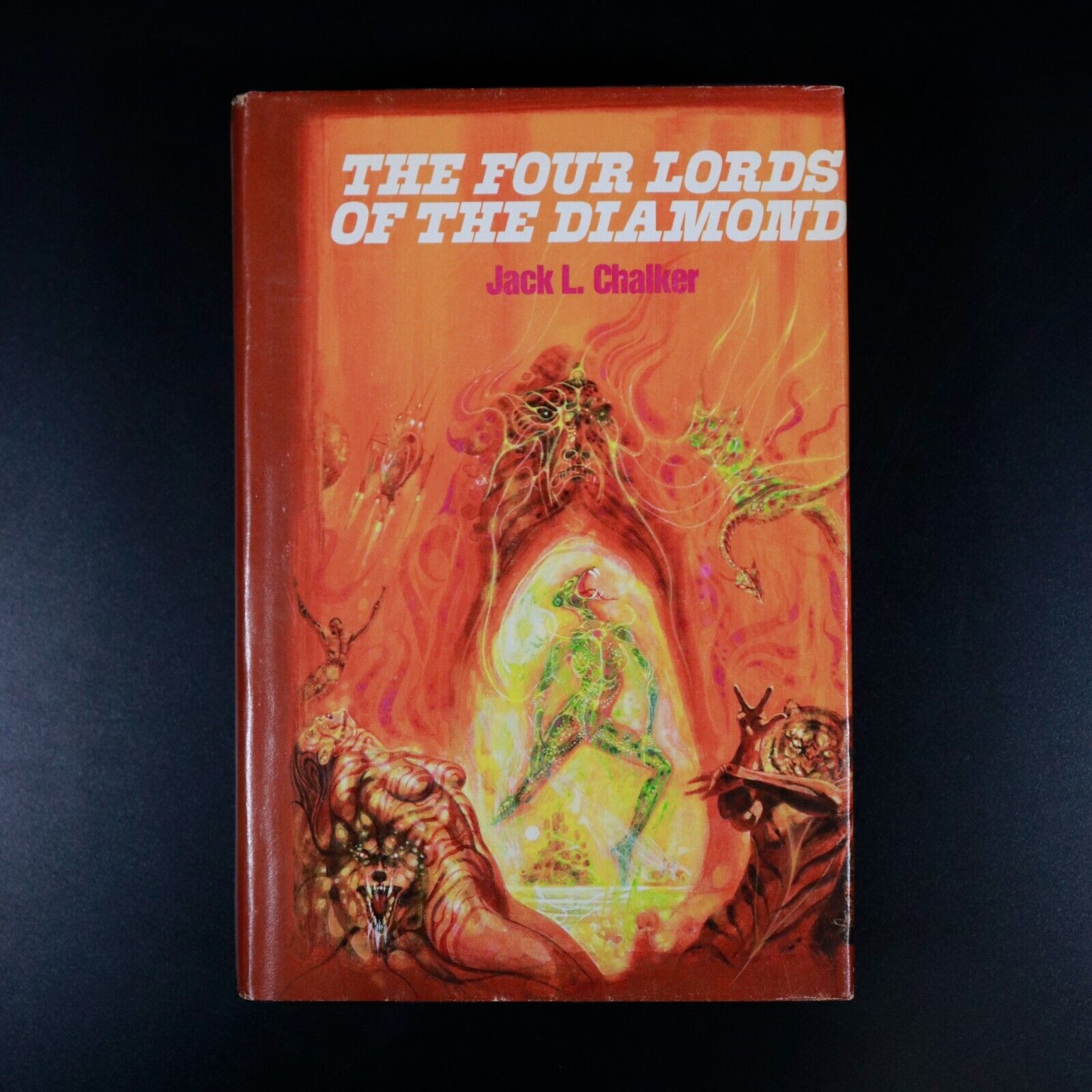 1983 4vols In 1 - Four Lords Of The Diamond JL Chalker Science Fiction Book