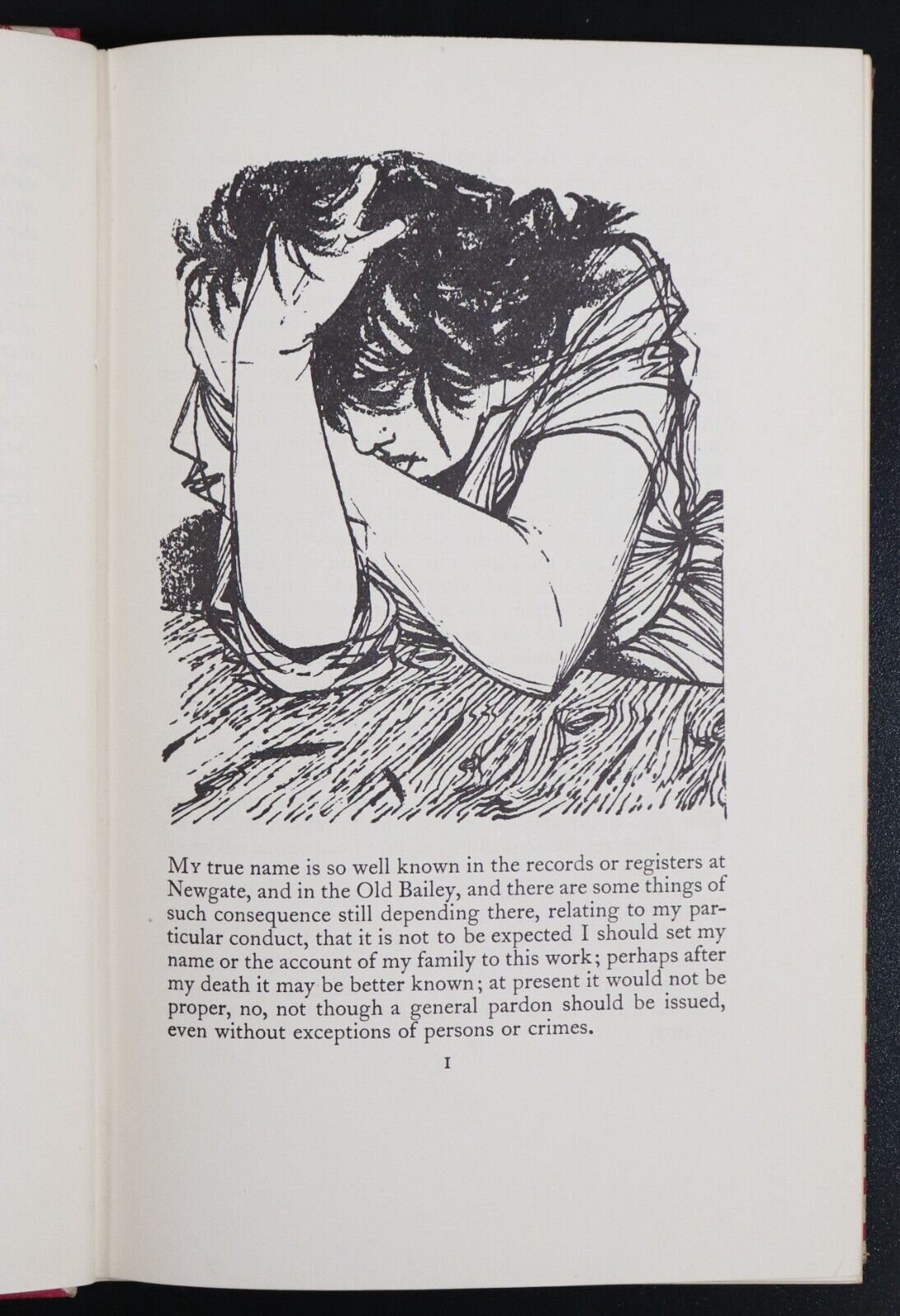 1954 Moll Flanders by Daniel Defoe Folio Society Classic Fiction Book