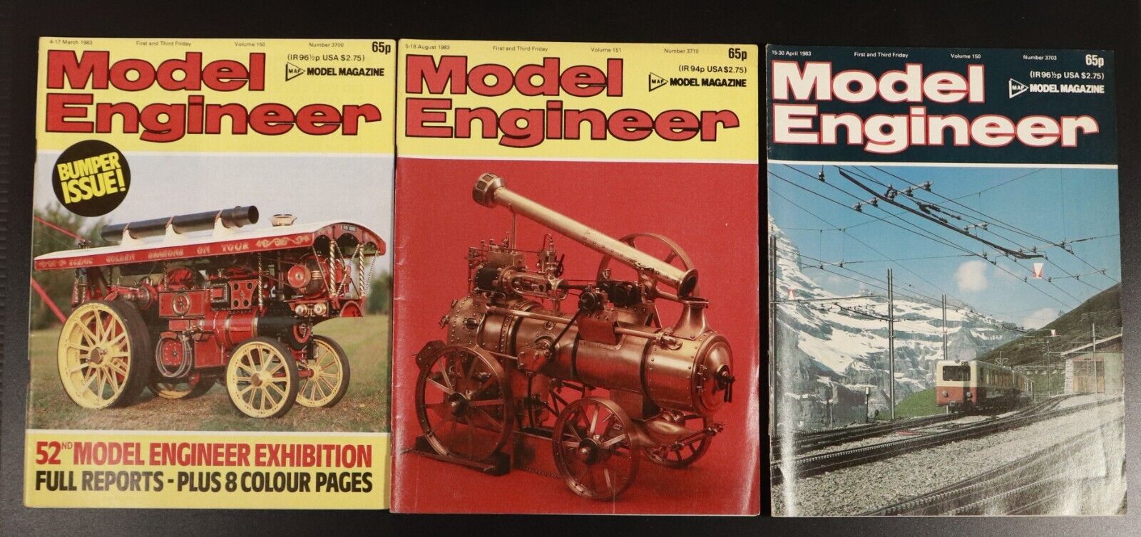 1982 33vol Model Engineer Map Model Magazine Modelling Hobby Books Bulk Lot