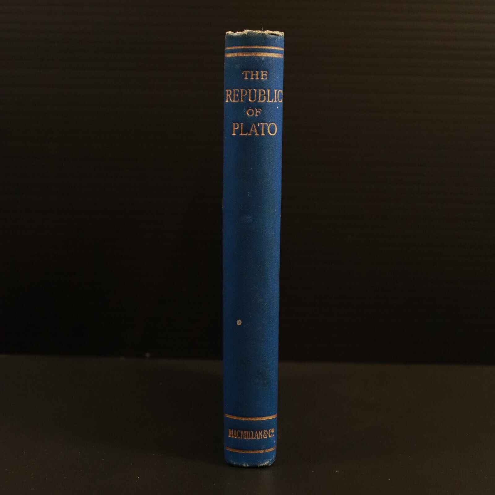 1921 The Republic Of Plato by Davies & Vaughan Antique Greek Philosophy Book