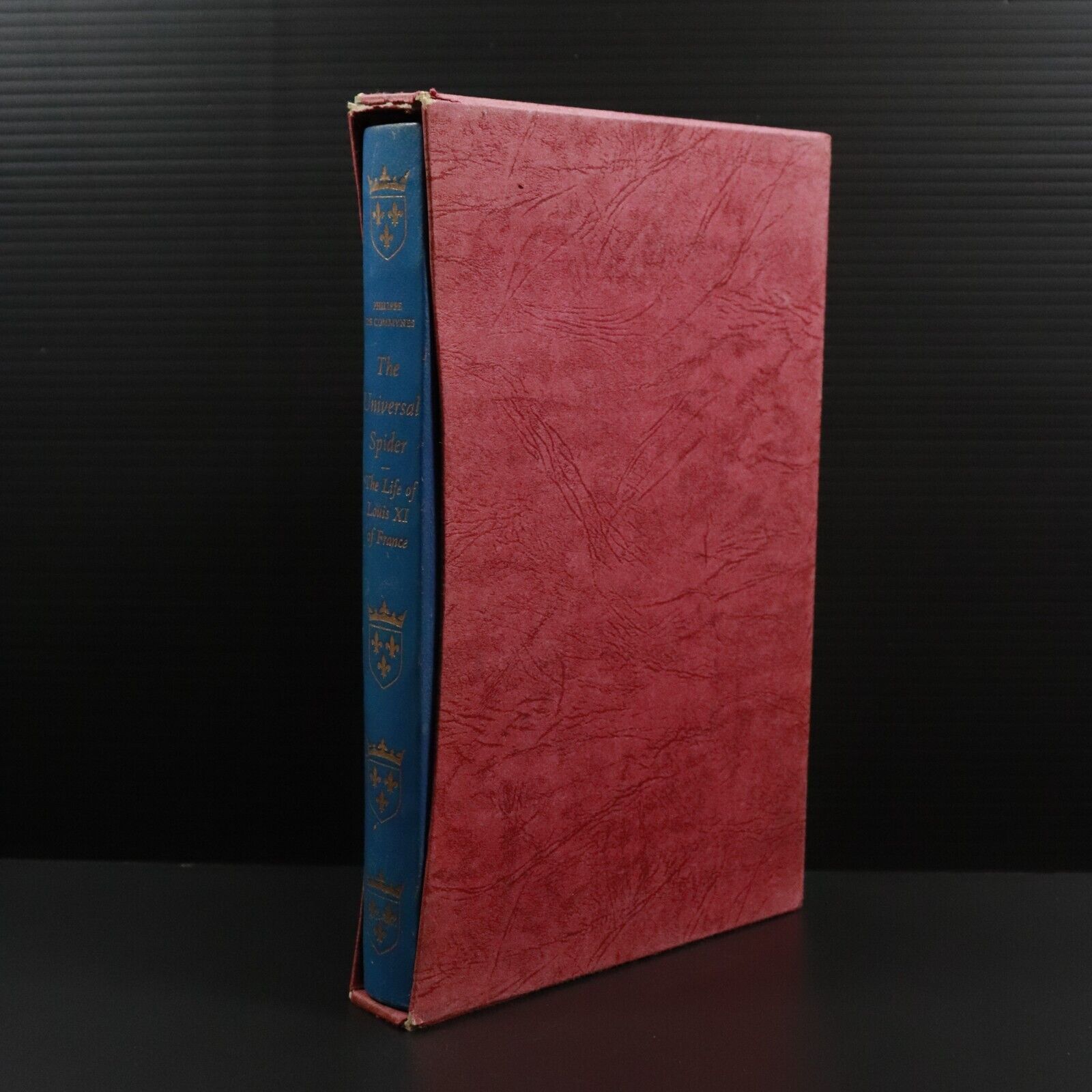 1973 The Universal Spider: Life of Louis XI of France Folio Society History Book