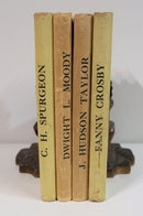 c1947 4vol Memoirs Of Mighty Men Antique British History Literature Books-1