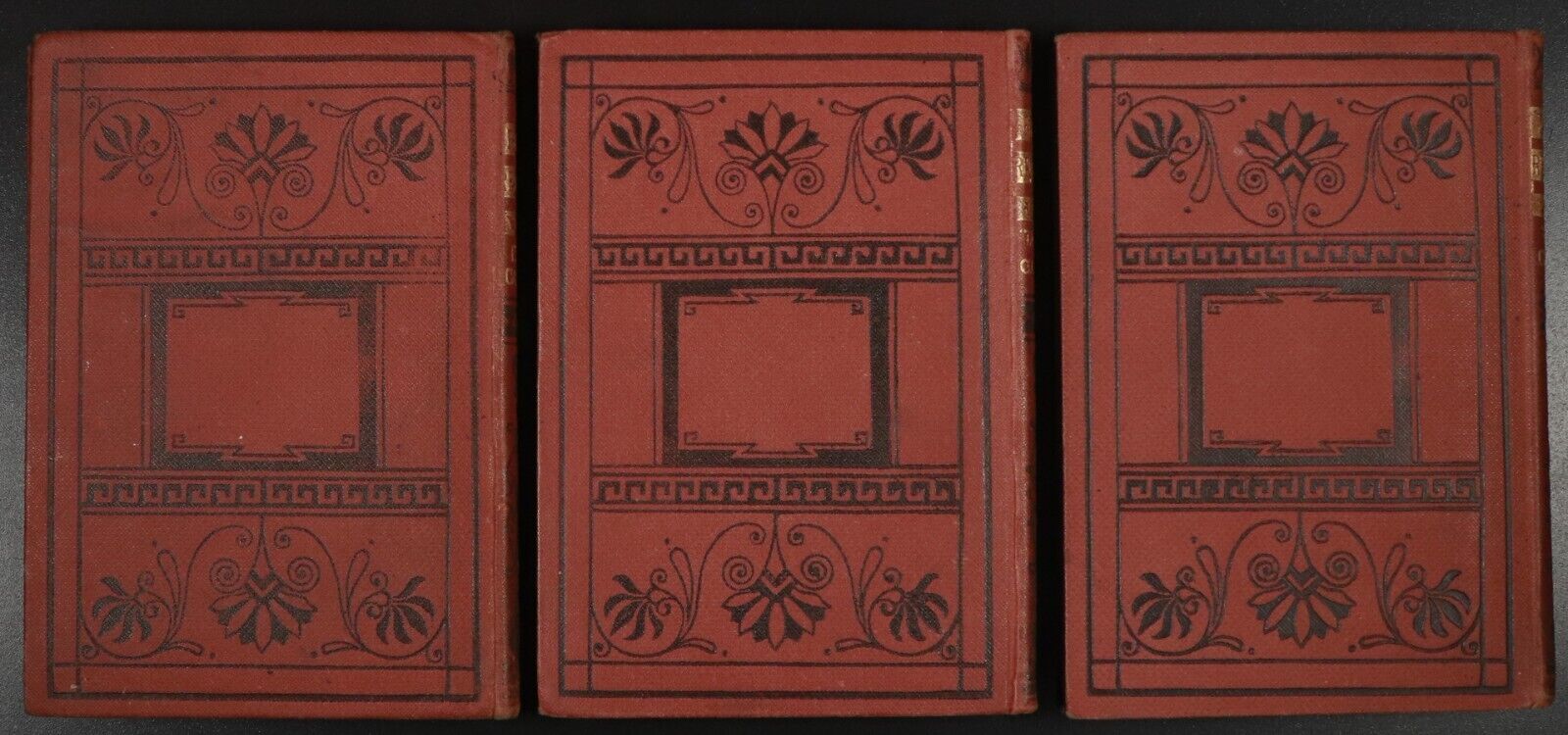 c1875 3vol The French Revolution History by Thomas Carlyle Antiquarian Book Set