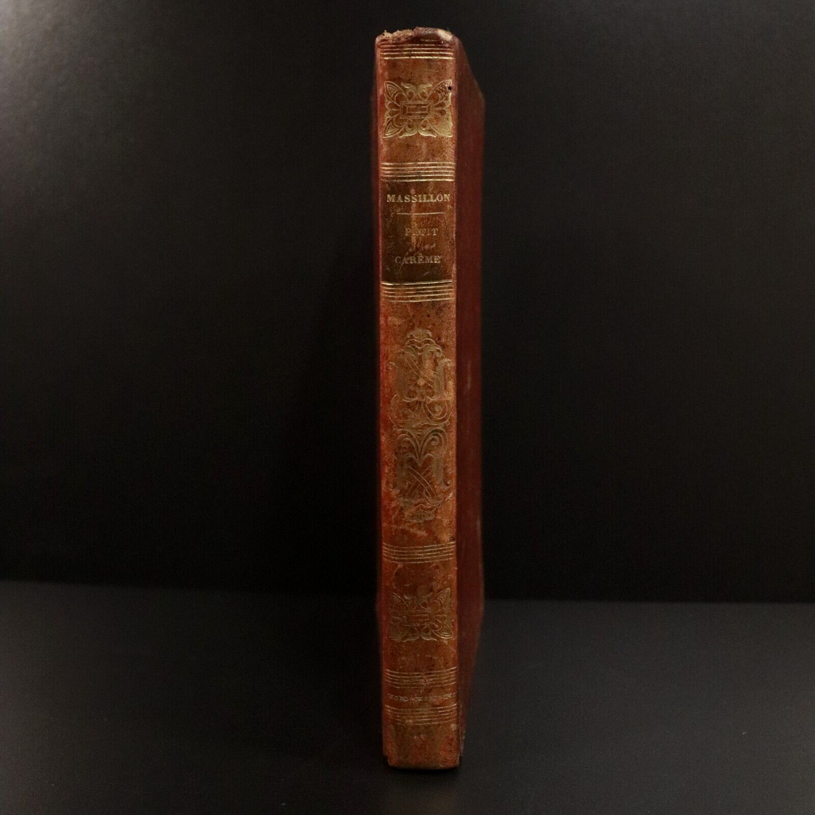 1838 Petite Careme De Massillon Antiquarian French Theology Book