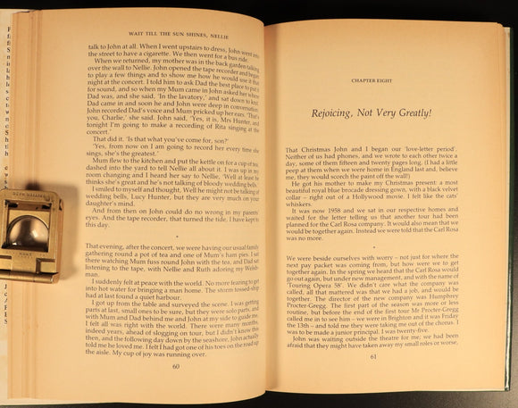 Wait Till The Sun Shines Nellie by Rita Nellie Hunter SIGNED 1st Ed Theatre Book