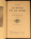 c1920 2vol Stendhal Le Rouge Et Le Noir Antique French Fiction Book Set-13
