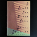 1990 A Place I've Never Been by David Leavitt 1st Edition American Fiction Book-1