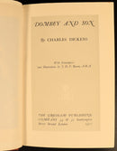 1912 Dombey And Son by Charles Dickens Antique Fiction Book Gresham V8-6
