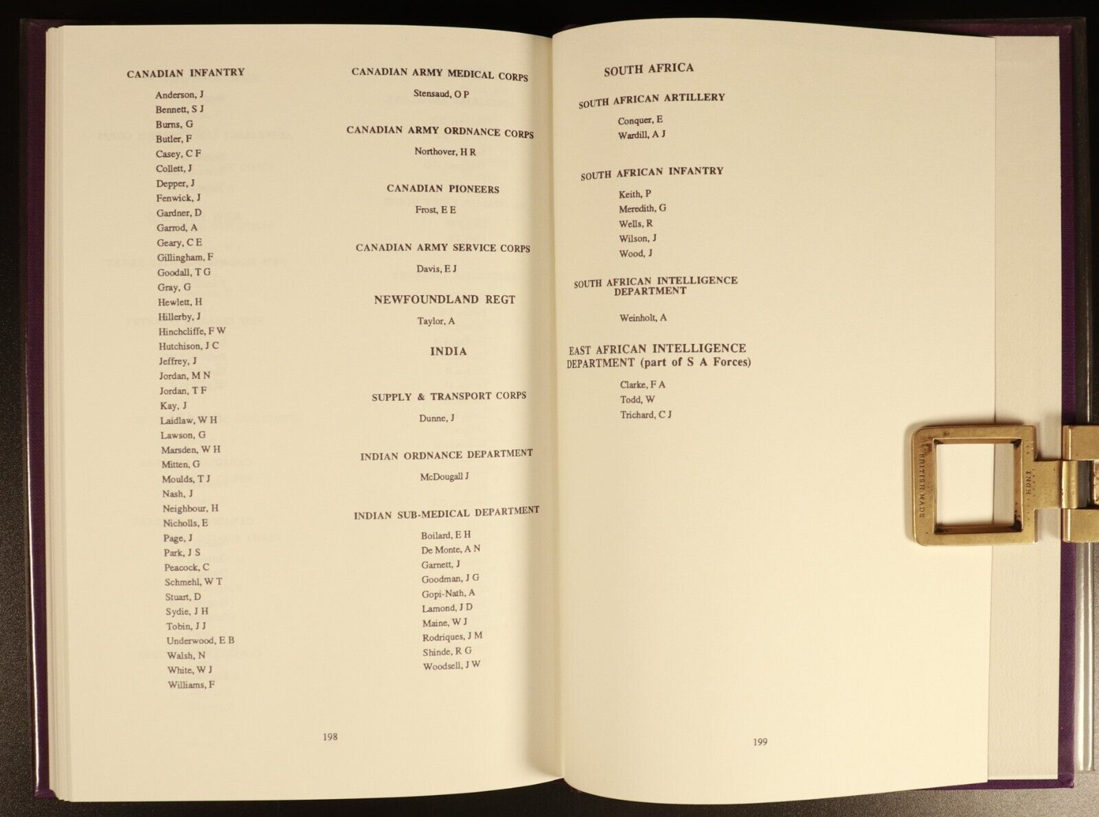 1988 Recipients Of Bars To The Military Cross 1916-1920 Military Reference Book