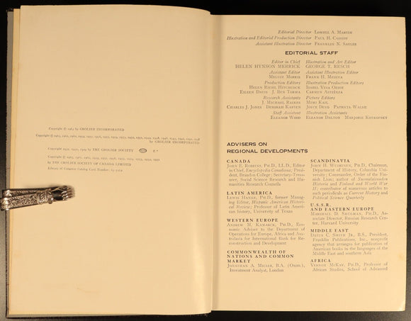 1963 7vol Lands & Peoples World In Color Reference Books Australian Aborigines