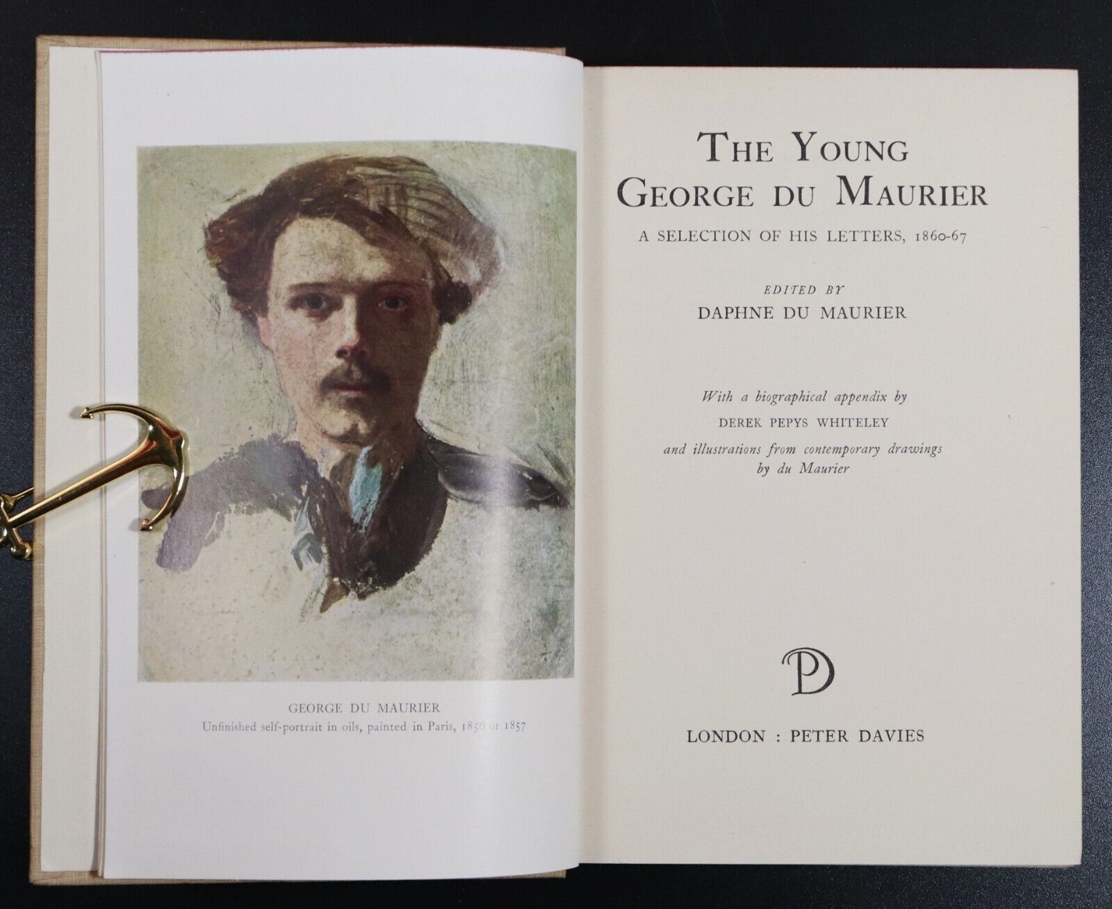 1951 The Young George Du Maurier Letters 1860 - 1867  British History Book