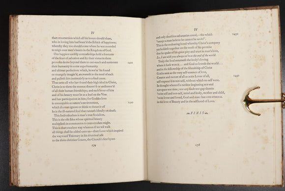 1938 The Testament Of Beauty by Robert Bridges Antique British Poetry Book