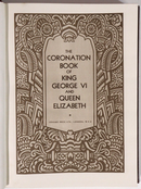 1937 Coronation Book Of King George VI Antique British Royal History Book-2