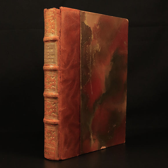 c1920 La légende de Guillaume d'Orange Antique British History Book In Fench