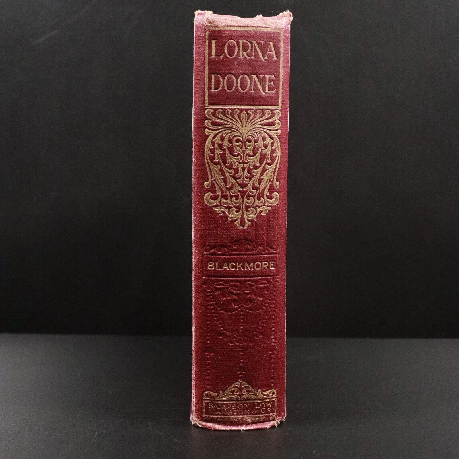 c1885 Lorna Doone by R.D. Blackmore Antique Classic Literature Fiction Book