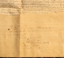 1711 Indenture Conveyance English Legal Document Manuscript Vellum Lease June-8