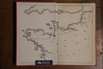 1958 The Holiday Beaches of Northern France by Dawson Gratrix French Travel Book - 0