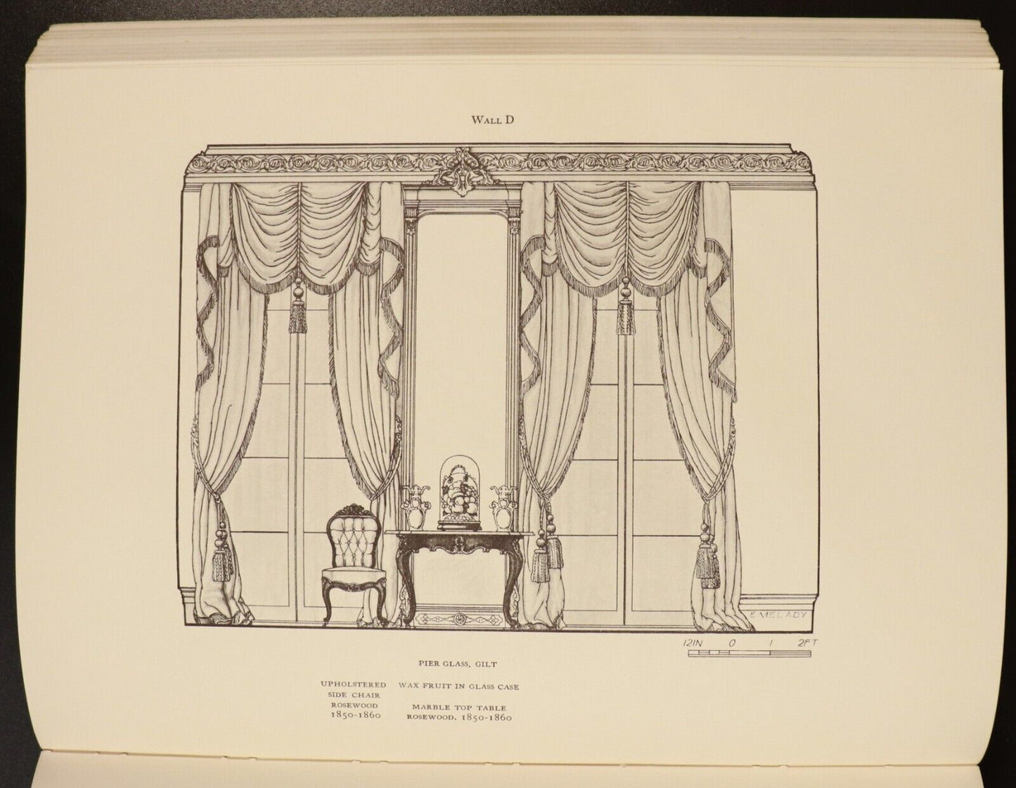 1967 Early American Rooms 1650 to 1858 Vintage American Architecture Book