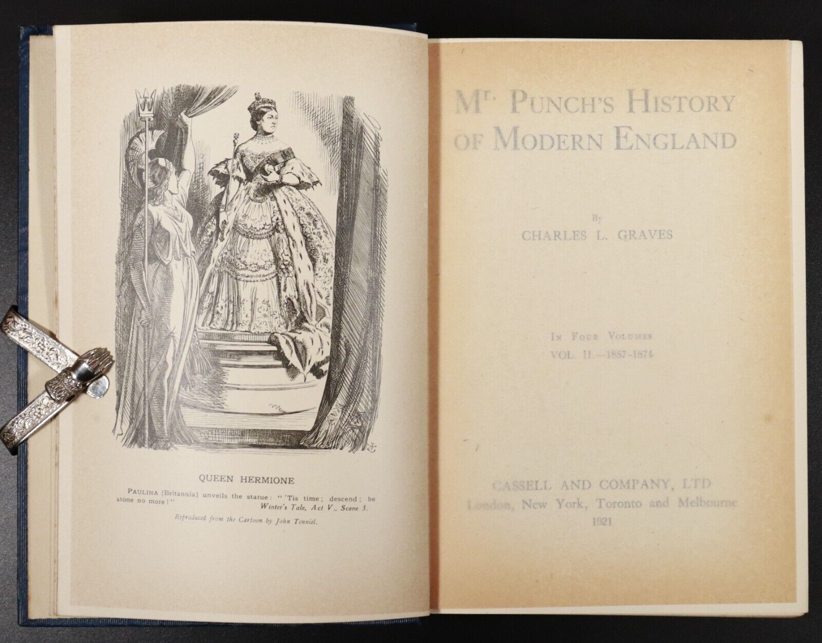 1921 4vol Mr Punch's History Of Modern England Antique British History Book Set