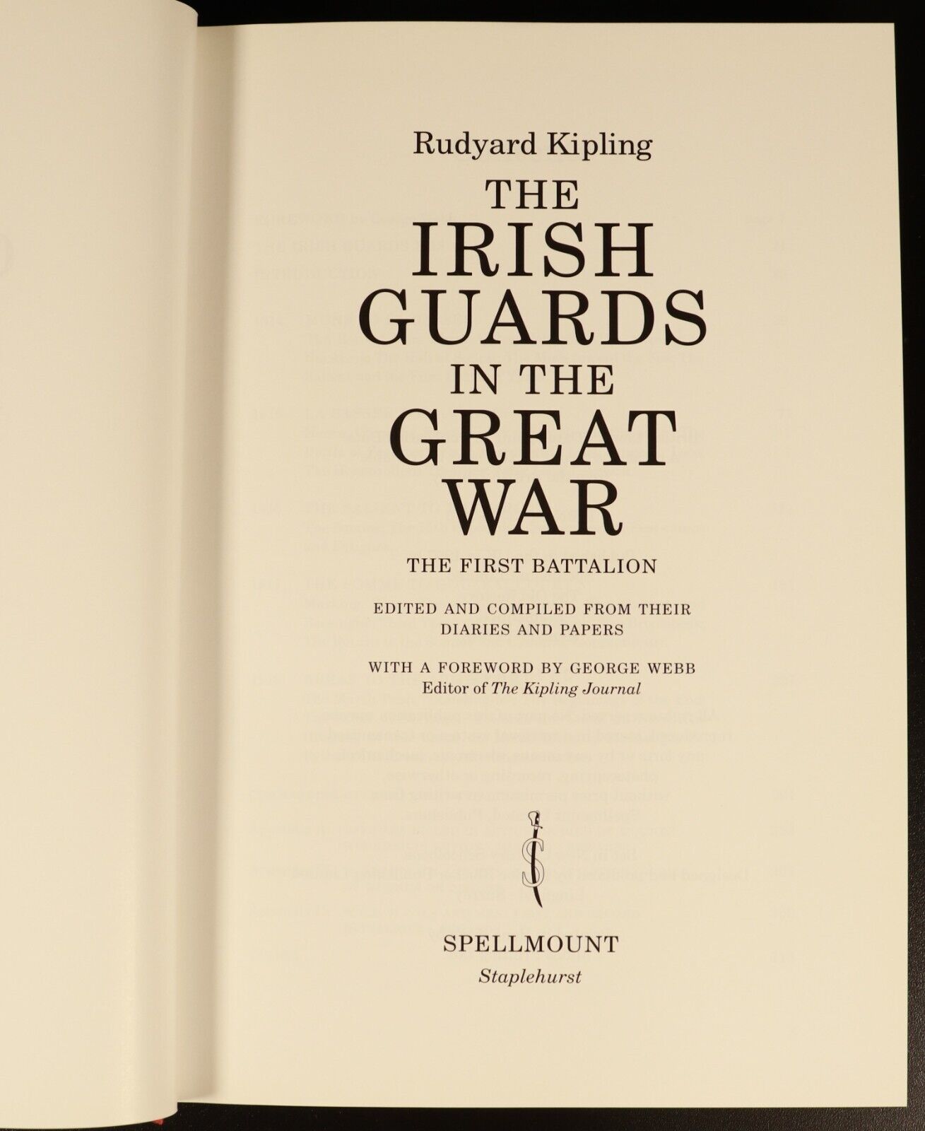 1997 2vol Irish Guards In Great War by R. Kipling Military History Book Set WW1