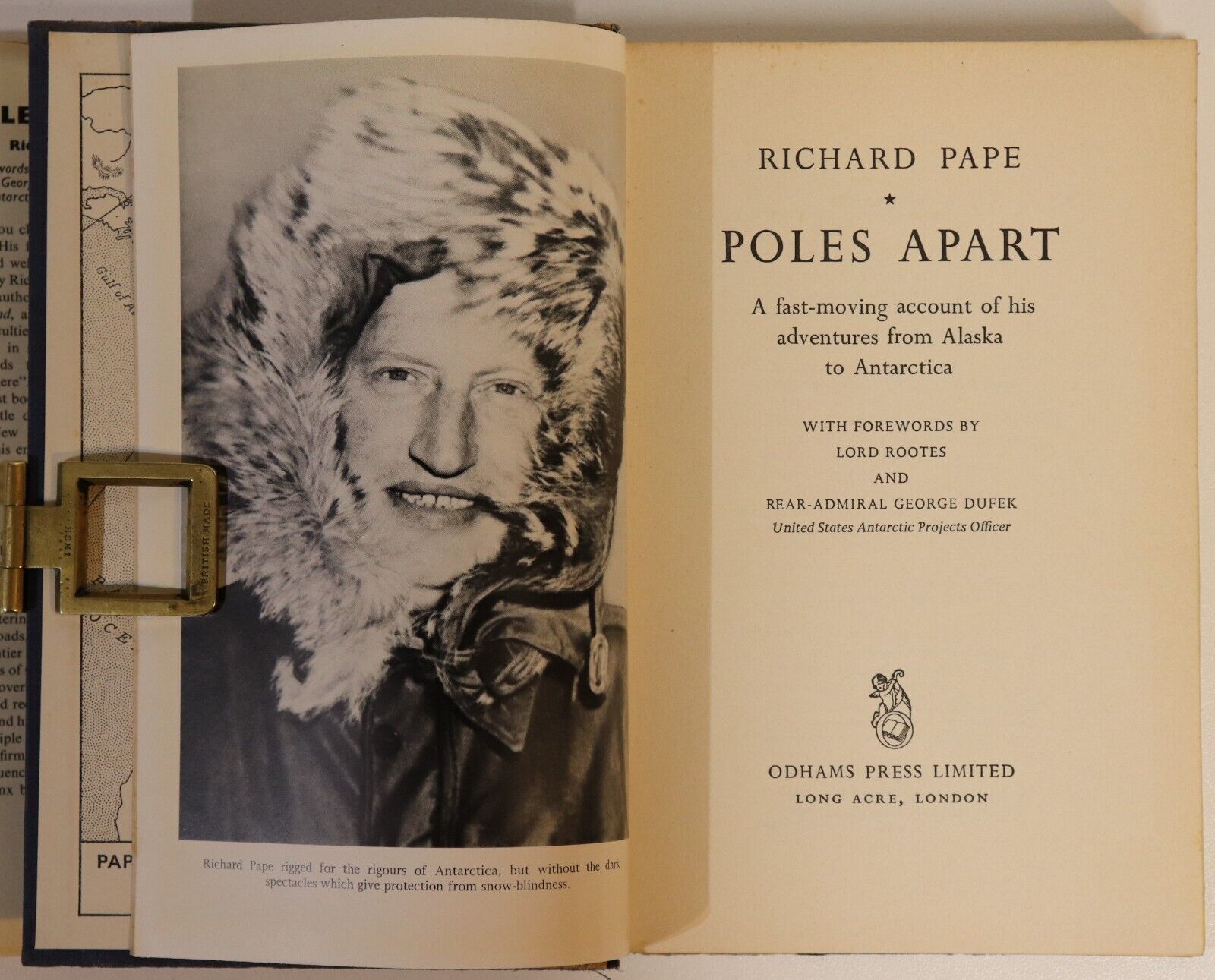 1960 Poles Apart: From Alaska To Antarctica Richard Pape Exploration Book