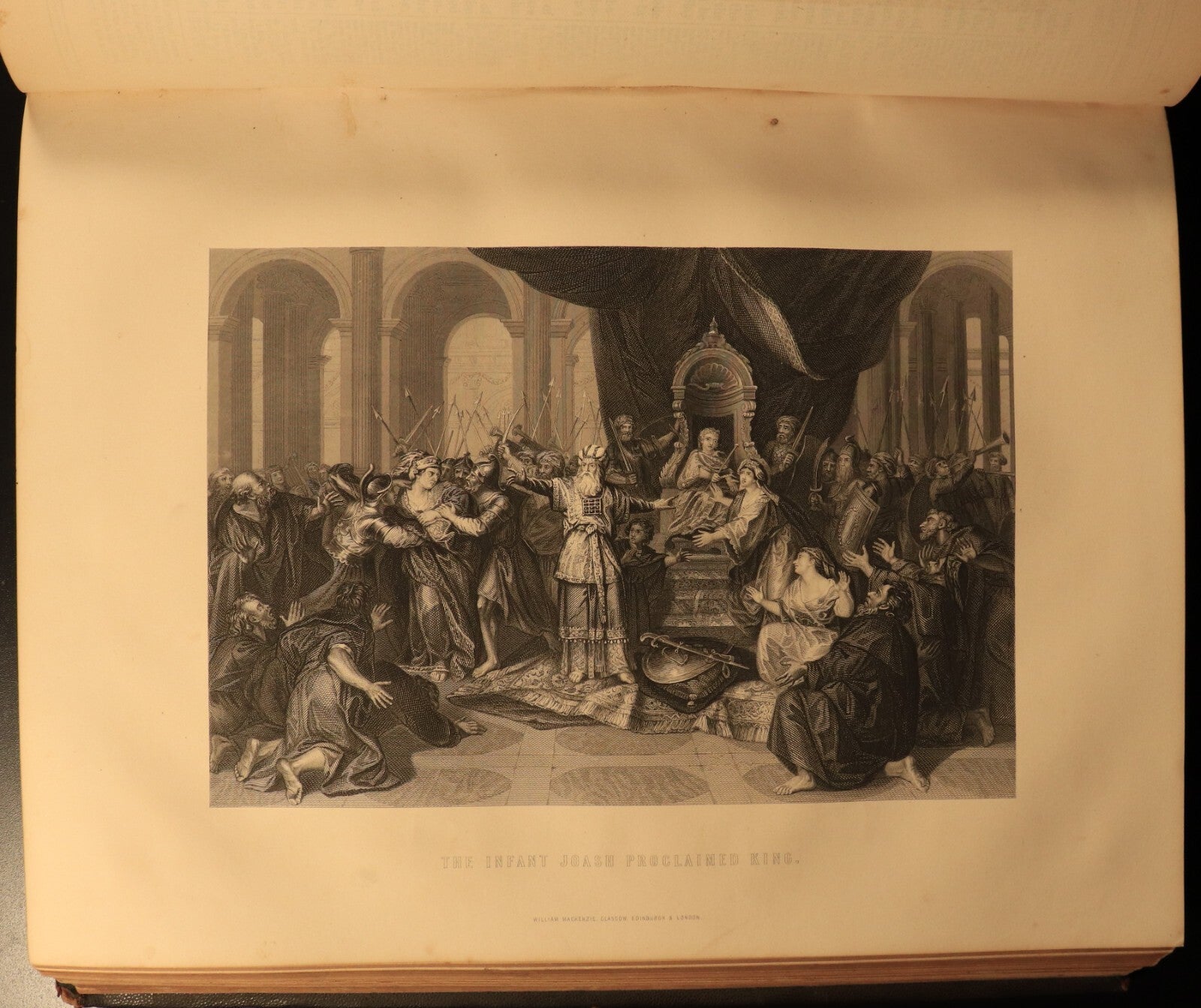 c1880 Self Interpreting Family Bible Rev John Brown Antiquarian Leather Bible