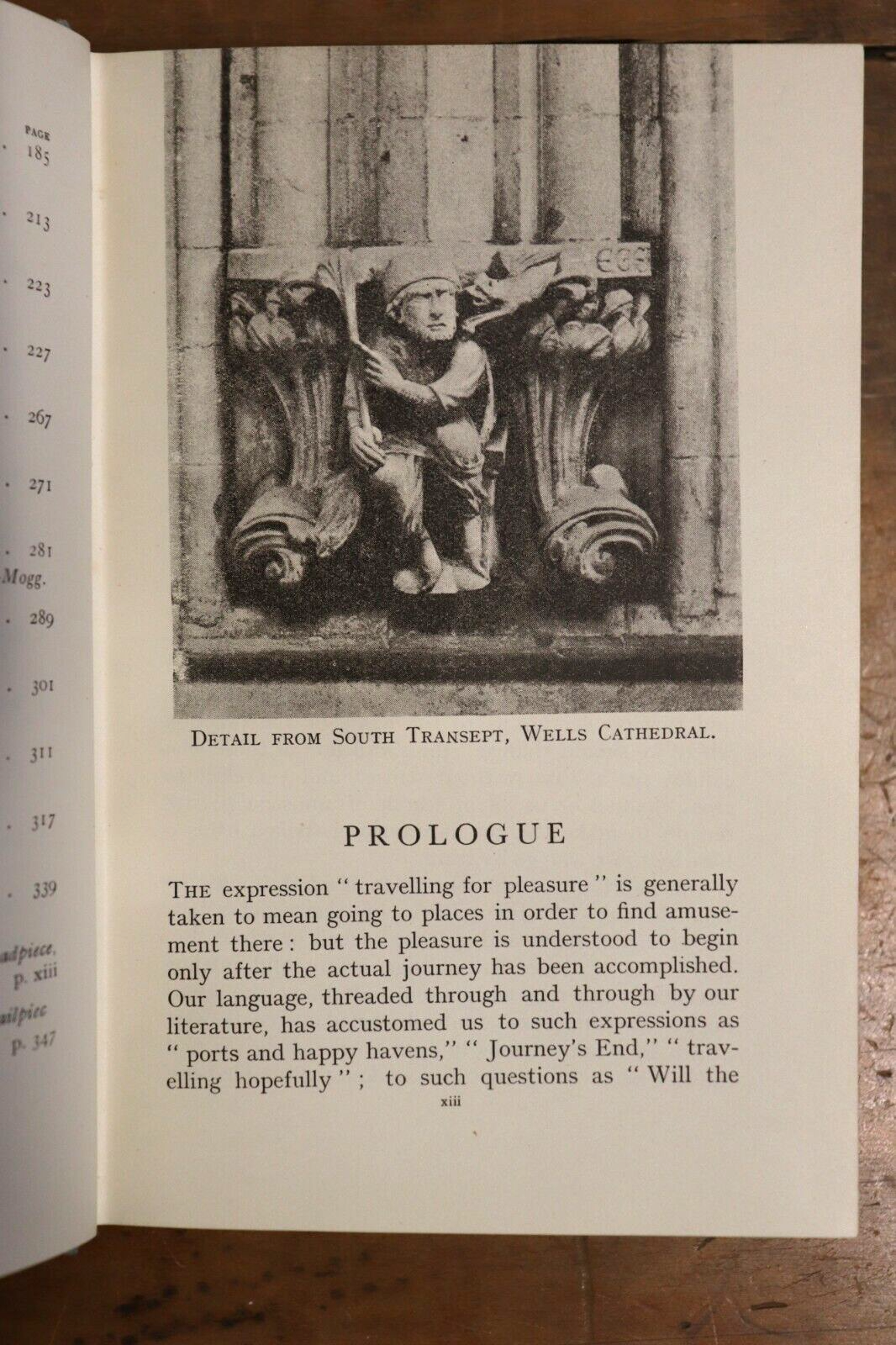 1933 Pilgrim From Paddington by Naomi Royde-Smith Antique British Travel Book