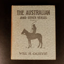 1916 The Australian & Verses by Will H. Ogilvie Antique Australian Poetry Book-3