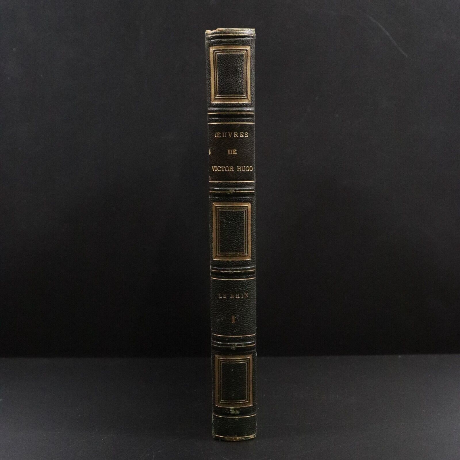 1846 Oeuvres Victor Hugo Le Rhin Lettres A Un Ami Antiquarian French Book