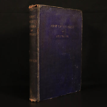 1882 First Twenty Years Of Australia Antiquarian Australian History Book Bonwick