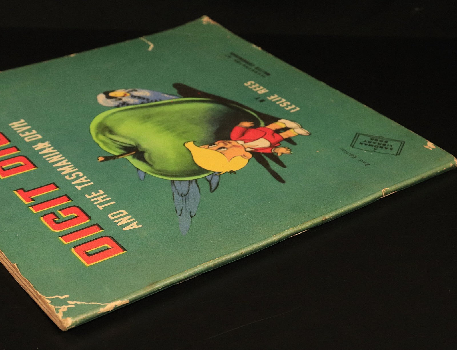 1946 Digit Dick & Tasmanian Devil Antique Australian Childrens Book 2nd Edition - 0