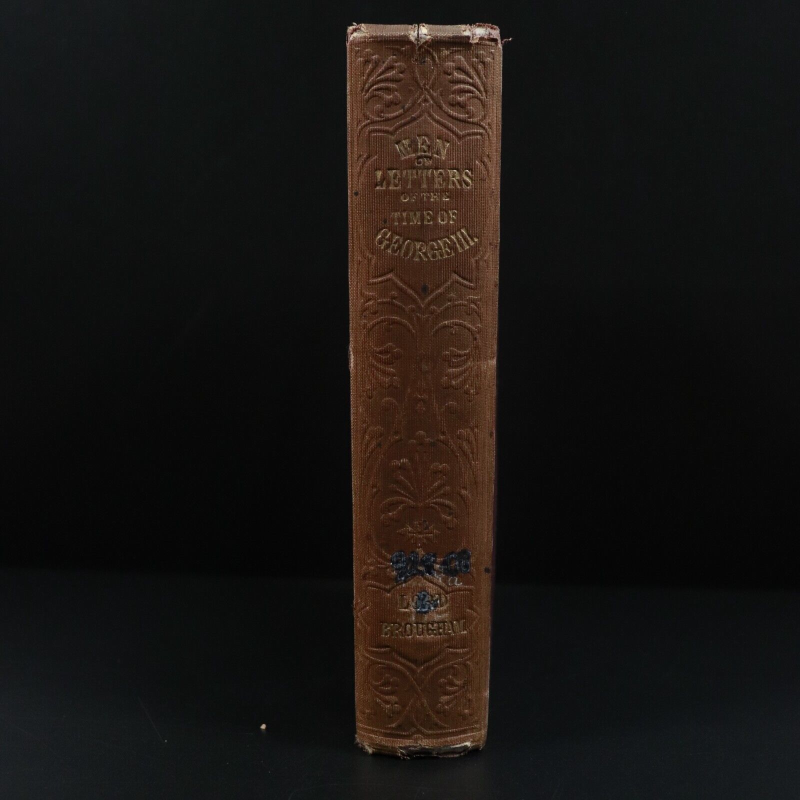 1855 Lives Of Men Of Letters Time Of George III Antiquarian British History Book