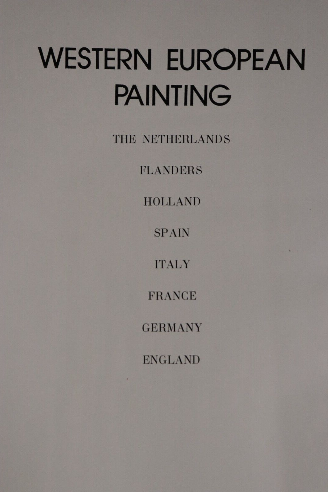 1979 The Hermitage Picture Gallery: Western European Art History Book