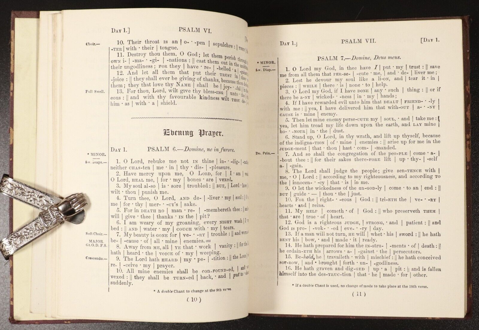 1856 The Psalter Pointed For Chanting by J. Ingham Antique Theology Book 1st Ed