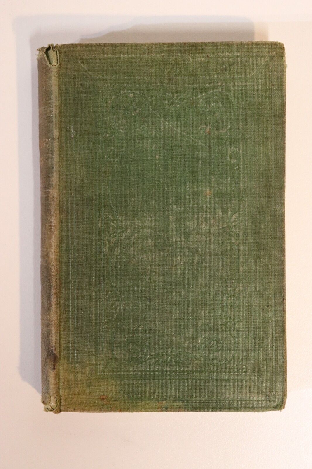 1851 Poems by Alfred Tennyson Antique British Poetry Book Edward Moxon 7th Ed