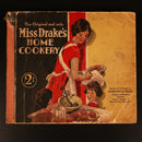 Miss Drake's Home Cookery 1935 Antique Australian Cook Book + Recipes-1