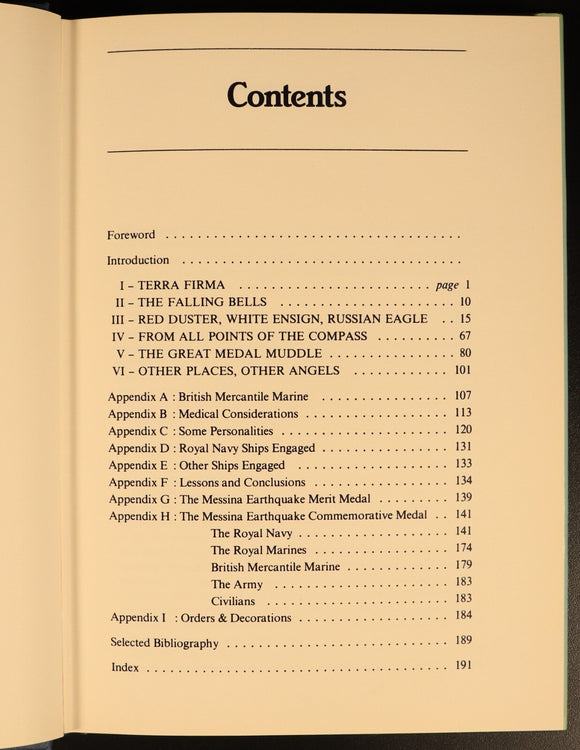 Angels In Blue Jackets Navy At Messina 1908 by JW Wilson Italian History Book