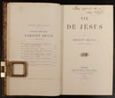1863 Vie De Jesus by Ernest Renan Antique French Religion & Theology Book-3