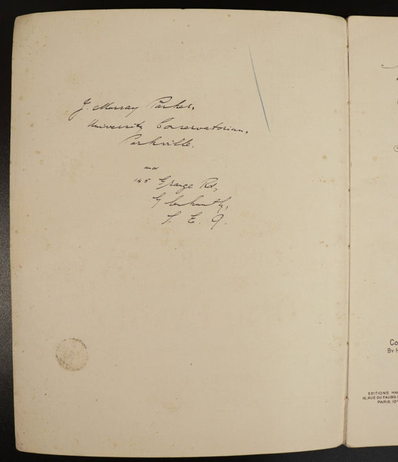 c1895 Practical Tutor For The Clarinet Antique Classical Music Reference Book