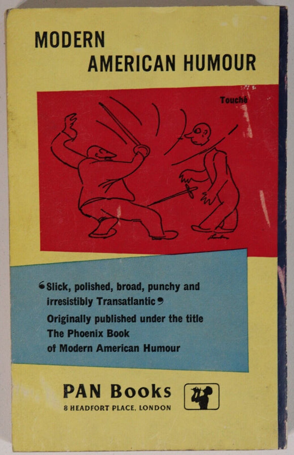 1959 Modern American Humour by Michael Barsley Vintage Comedy Book