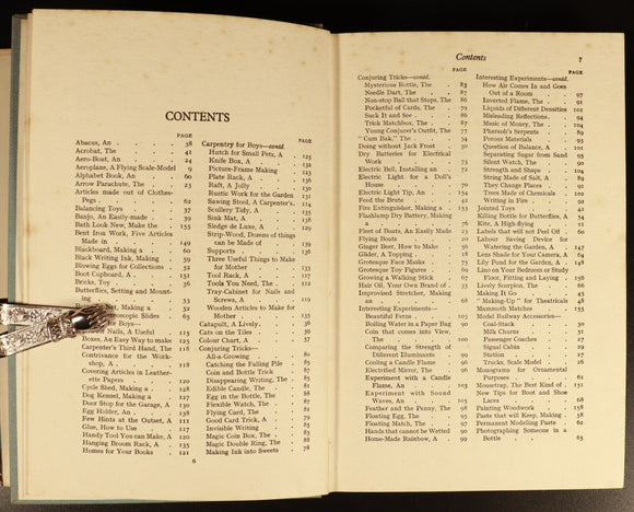 c1950 Hundreds Of Things A Boy Can Make British Childrens Hobby Book