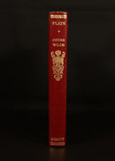 c1950 Plays Oscar Wilde British Poetry Book Collins Clear Type Clyde School Ed.-11