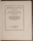 1926 Bodiam Castle: Sussex Marquis of Curzon Antique British Architecture Book-2