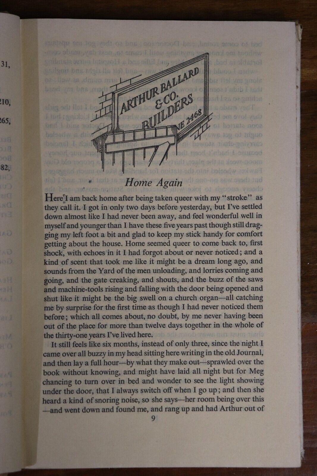 1944 Grig In Retirement by HB Creswell Antique Architecture Book