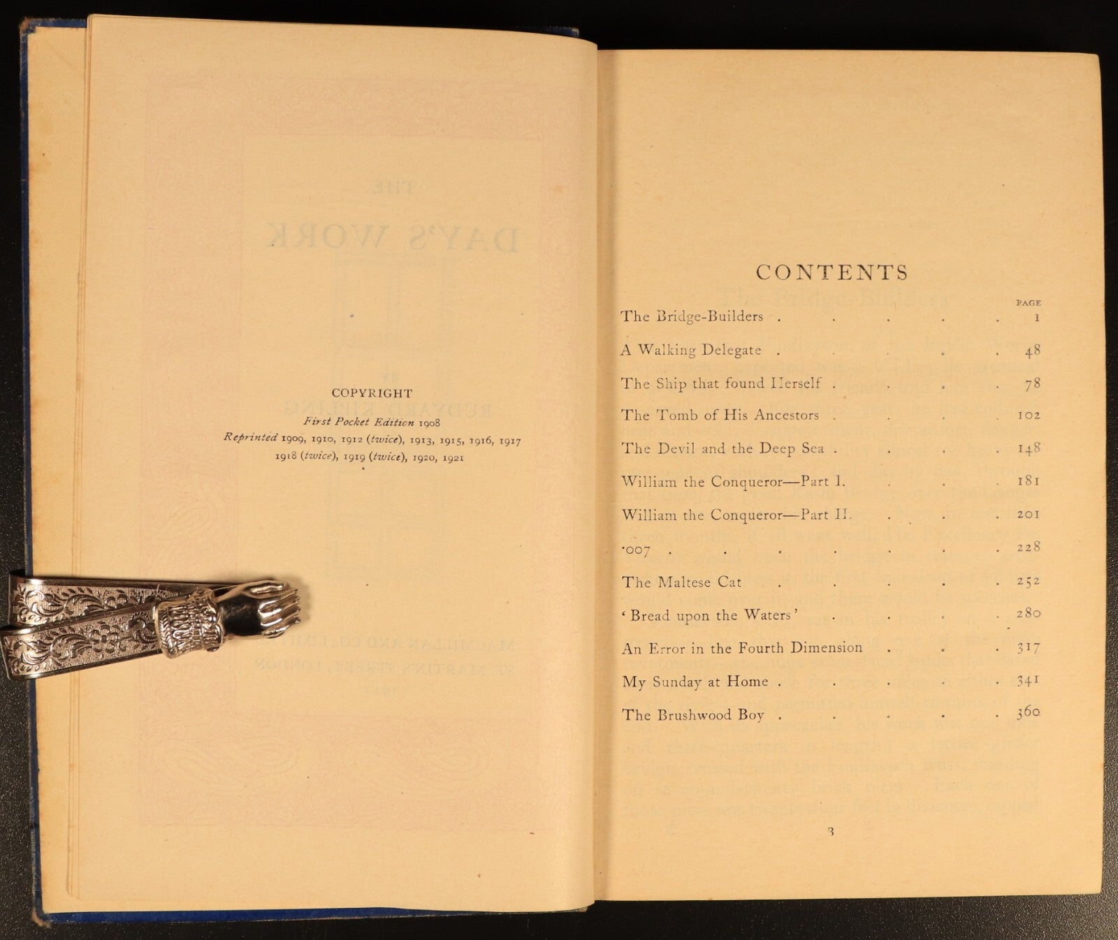 c1909 8vol Rudyard Kipling Library Antique Fiction Book Collection Bulk Lot