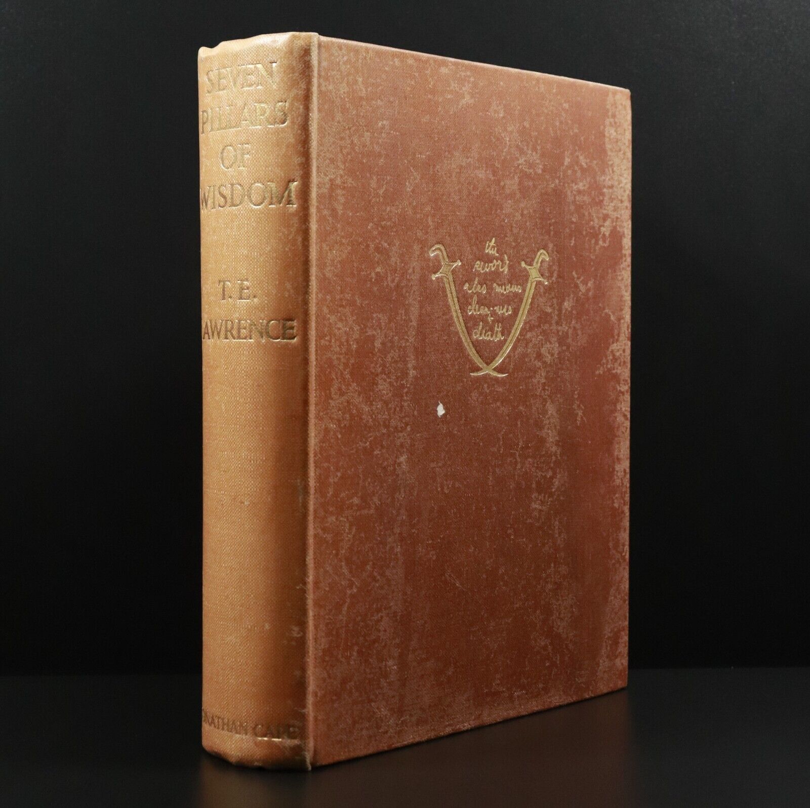 1935 Seven Pillars Of Wisdom by T.E Lawrence Antique Arabian History Book 1st Ed